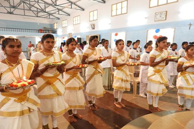 Holy Cross College of Nursing Chamarajnagar Lamp Lighting photo 2